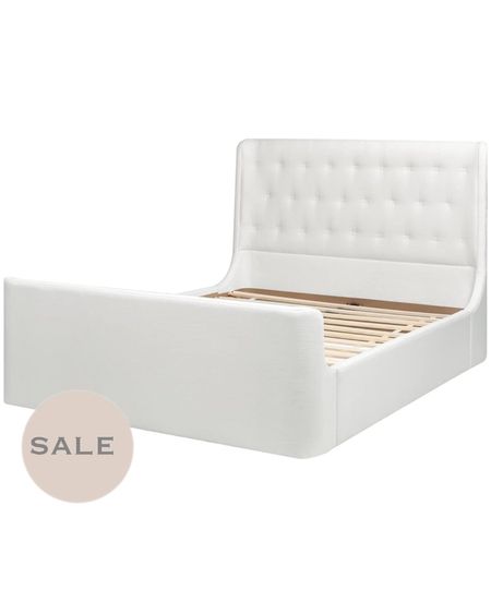 The most gorgeous tufted upholstered platform bed is on sale right now! 

#LTKsalealert #LTKstyletip #LTKhome