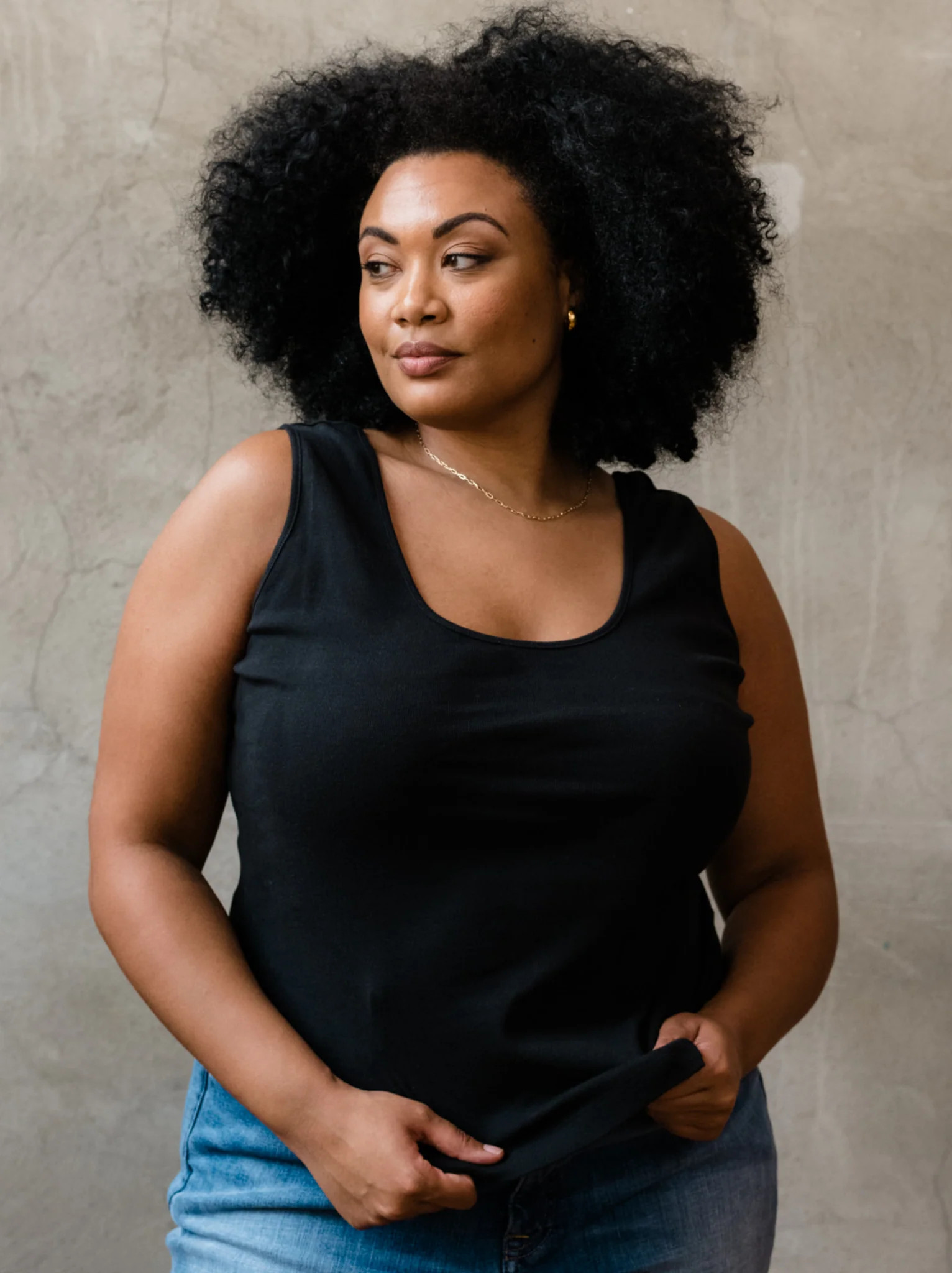 Mara Basic Layering Tank | ABLE Clothing