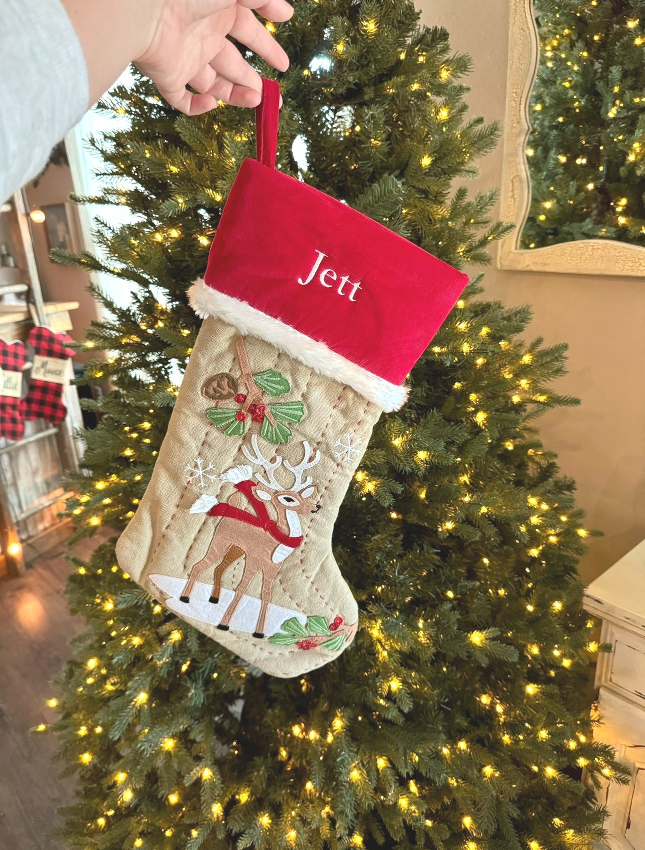 Getting out Christmas decorations and I’m still obsessed with my sons Pottery Barn stocking 🥹

#LTKBaby #LTKKids #LTKHoliday