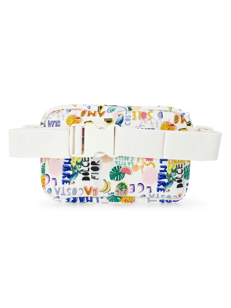 No Boundaries Women's Beach Neoprene Fanny Pack, Multi Travel | Walmart (US)