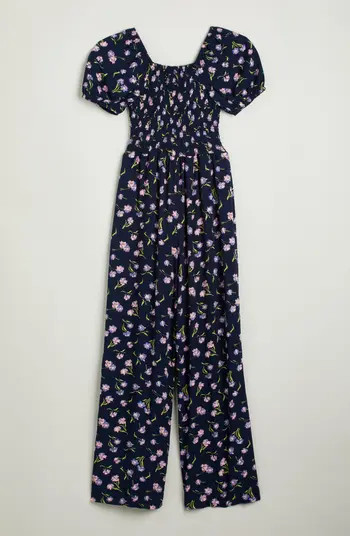 Nordstrom Kids' Floral Square Neck Jumpsuit | Nordstrom | Nordstrom