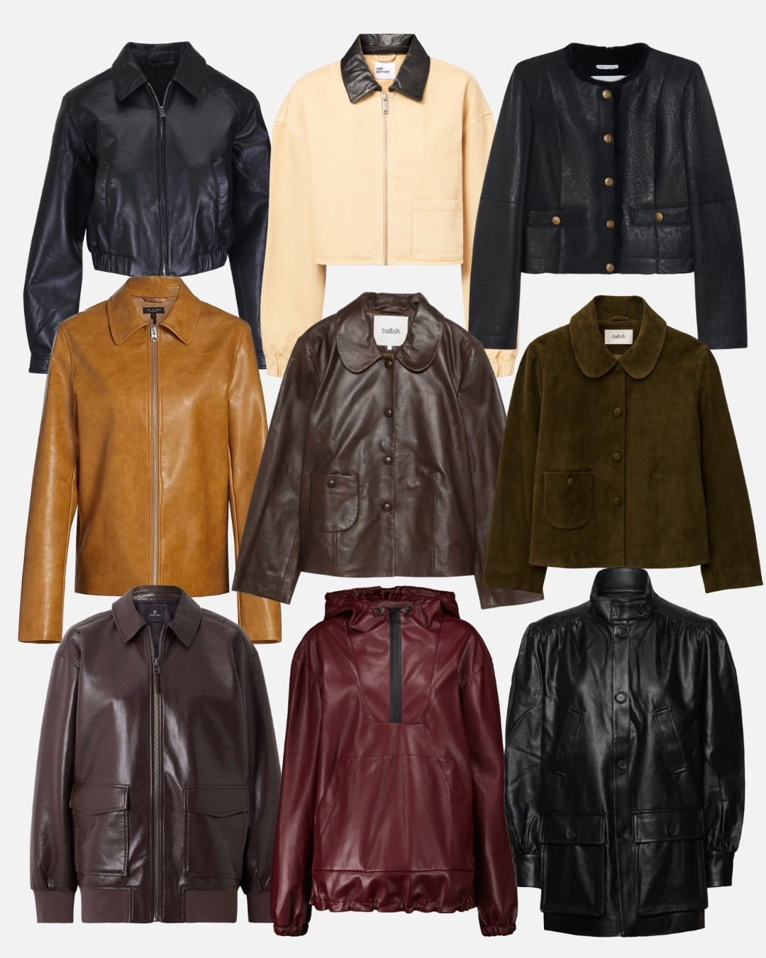 Leather jackets under $600