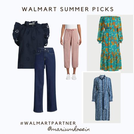 Some lovely picks for summer from Walmart. I’d do a true to size in all. 
#walmartpartner #walmartfashion @walmart @walmartfashion 

#LTKworkwear #LTKSeasonal