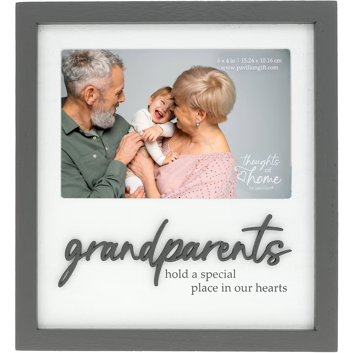 Pavilion Gift Company - Grandparents - 7.75" x 8.25" Frame (Holds a 6" x 4" Photo) - Single Image... | Target