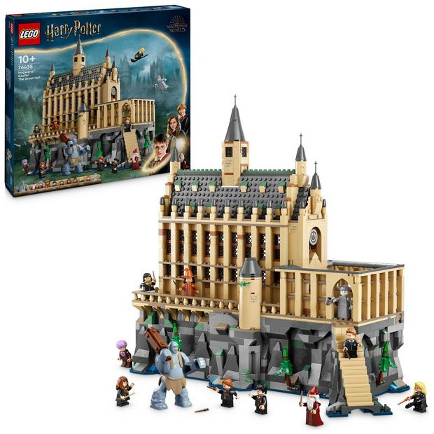 Buy LEGO Harry Potter Hogwarts Castle: The Great Hall Set 76435 | LEGO | Argos | argos.co.uk