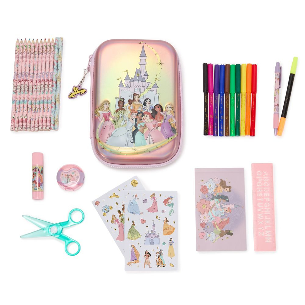 Disney Princess Zip-Up Stationery Kit | Disney Store | Disney Store