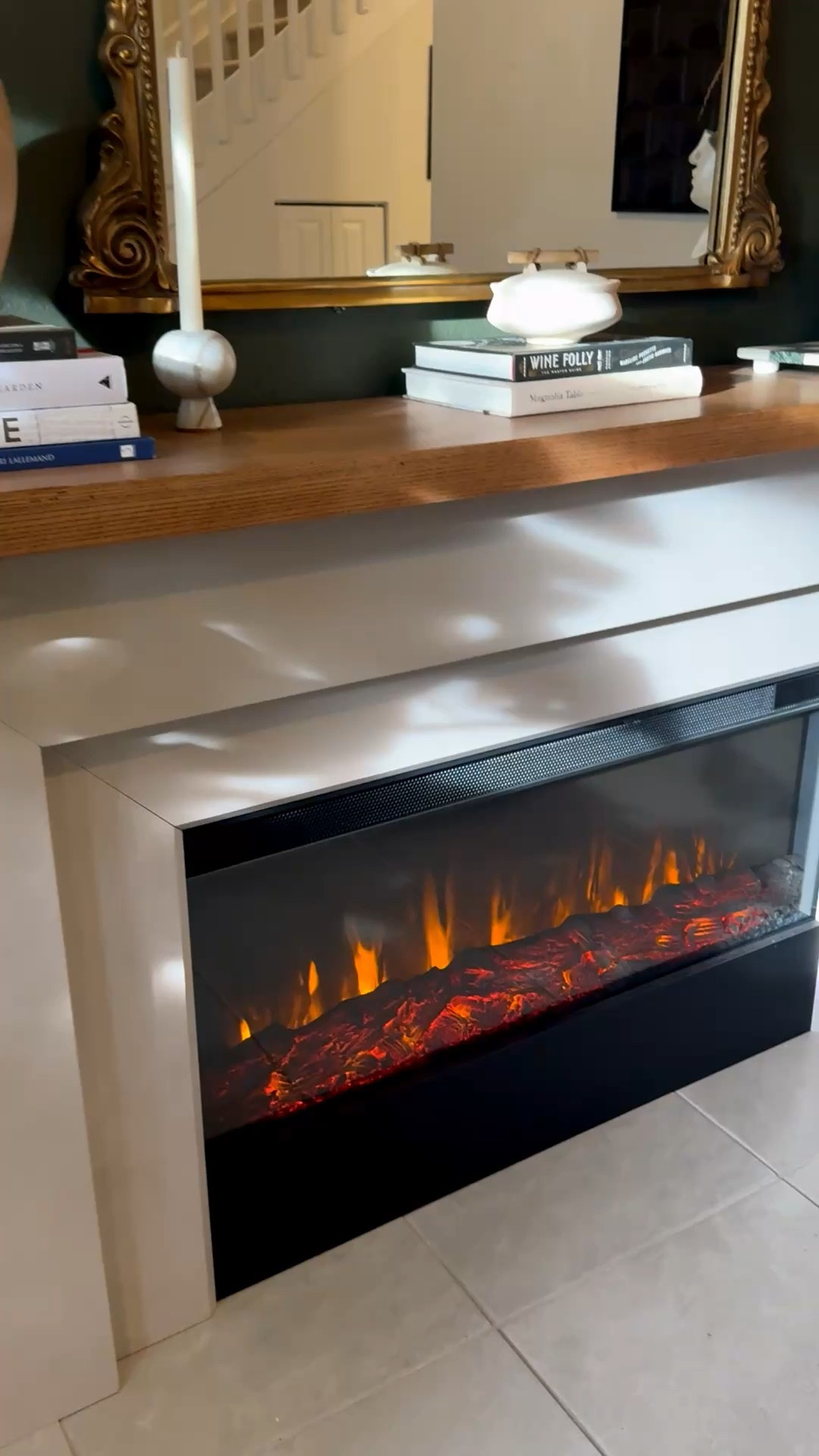 Will never get over this fireplace 😍

We’re still drooling over this gorgeous @Wayfair fireplace and the amount of ambiance it added to our home 😍 It has a gorgeous wooden mantel and fully functioning electric fireplace that can also operate without heat (we’re in south Florida so it’s great to have the option!) 👌 

Add warmth and glow to any room with this stunning fireplace that can plug into any standard wall outlet without complicated electrical work or pricey installations. The LED flames change color to go with your style and home decor. We’ve had it for over a year and are just as obsessed as when we got it! 🔥✨ We completed the look with this stunning @Anthropologie  Gleaming Primrose Mirror and we constantly get asked where it’s from 😍 The most beautiful combo!!! 🤎✨


#wayfair #wayfairhome #wayfairfinds #fireplace #malieelectricfireplace #manteldecor #mantelinspo #cozyhome #cozyvibes #anthropologie #anthrovibes


#LTKHome