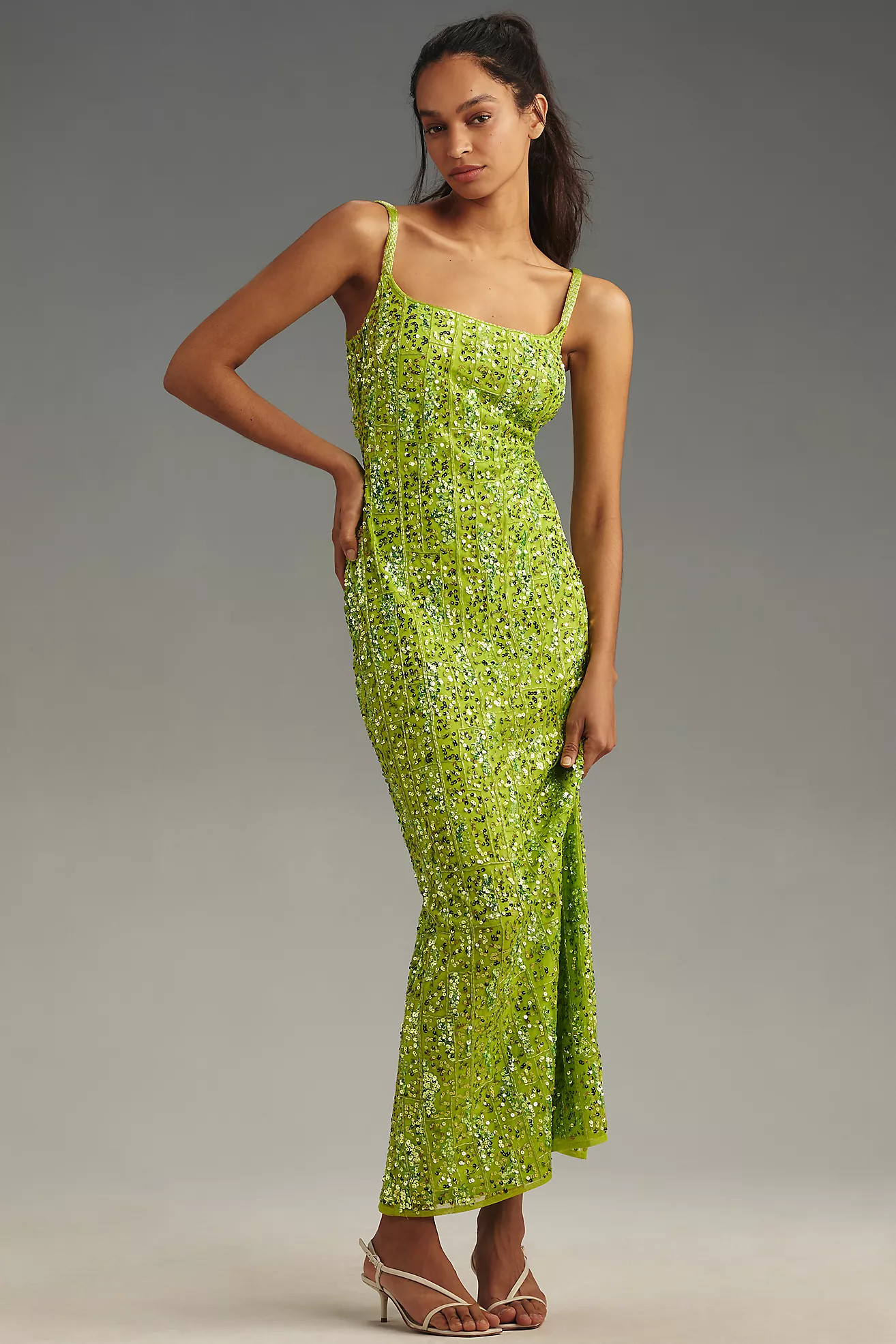 Mac Duggal Sleeveless Slip Maxi Dress | Anthropologie (US)