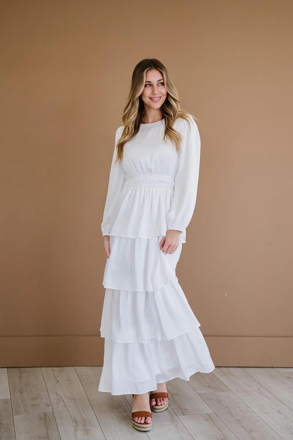 Felicia Dress in White S | FEHRNVI