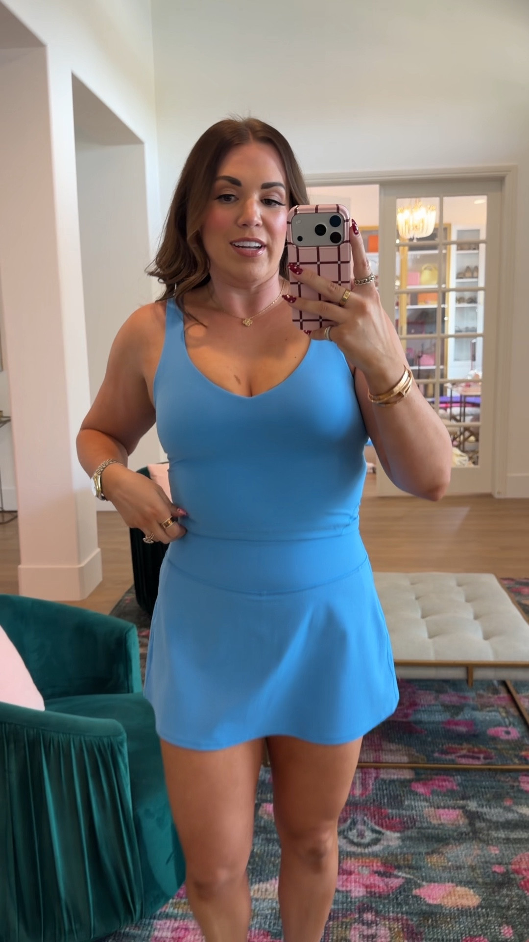 curvy midsize ocean wave lululemon athleisure look! wearing size 10 in tank and skirt 

#LTKSeasonal #LTKMidsize #LTKActive