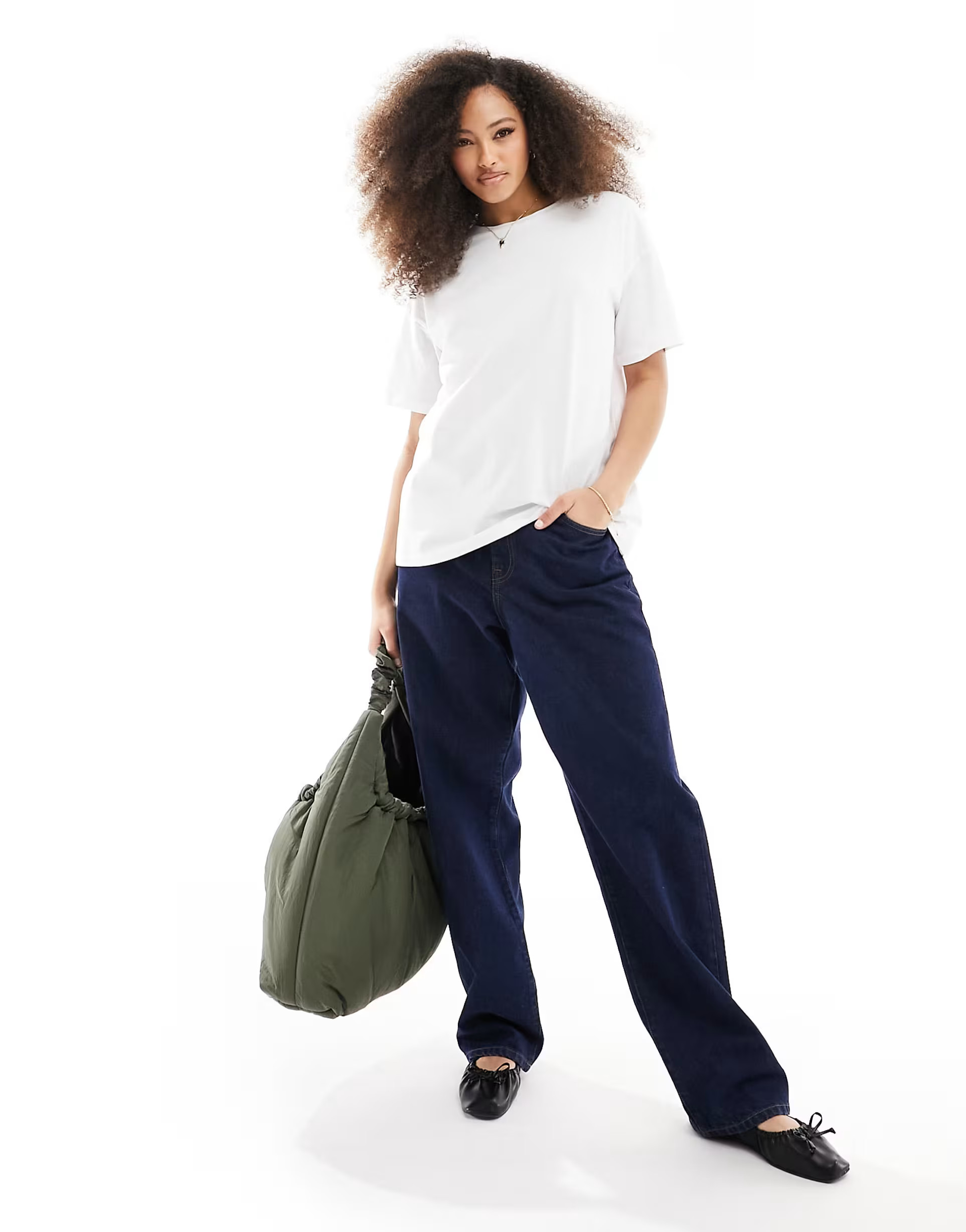 ASOS DESIGN oversized t shirt with back placement fruit graphic in white | ASOS (Global)