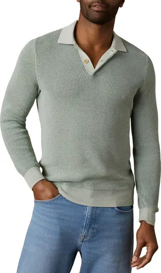 Sunwashed Organic Cotton Polo Sweater | Nordstrom