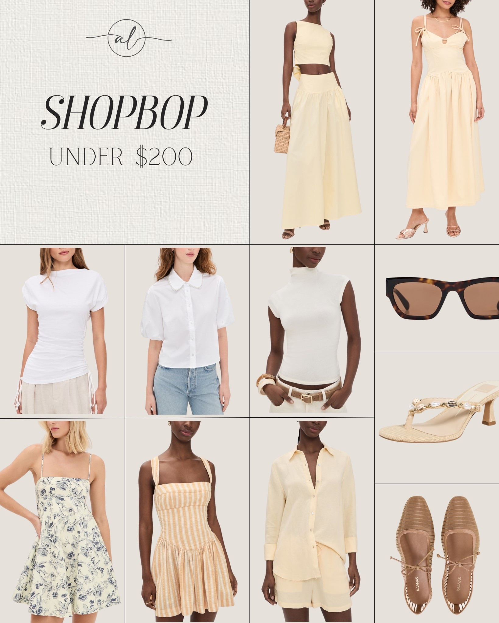 Shopbop under $200 - dresses, tops, sets, shoes, accessories 

#LTKSeasonal #LTKU #LTKootd