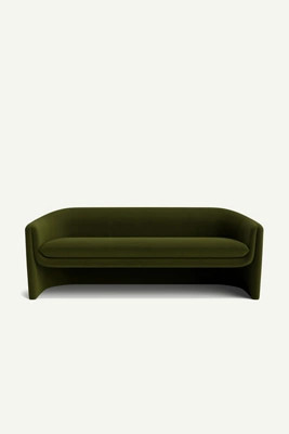 Sculptural 83" Performance Velvet Sofa | Anthropologie (US)
