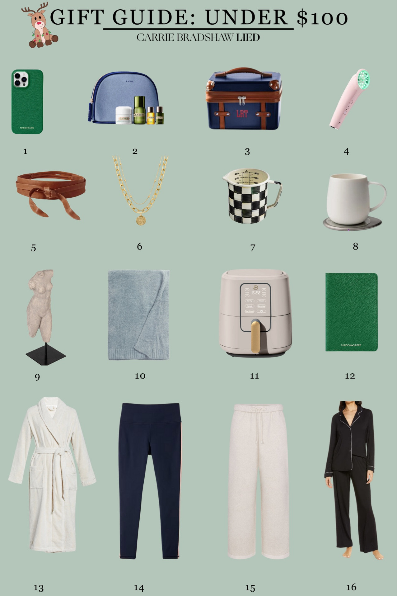 Gift ideas less than $100! 

#LTKGiftGuide #LTKHoliday