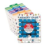 Melissa & Doug Flip to Win Travel Memory Game - Wooden Game Board, 7 Double-Sided Cards | Amazon (US)