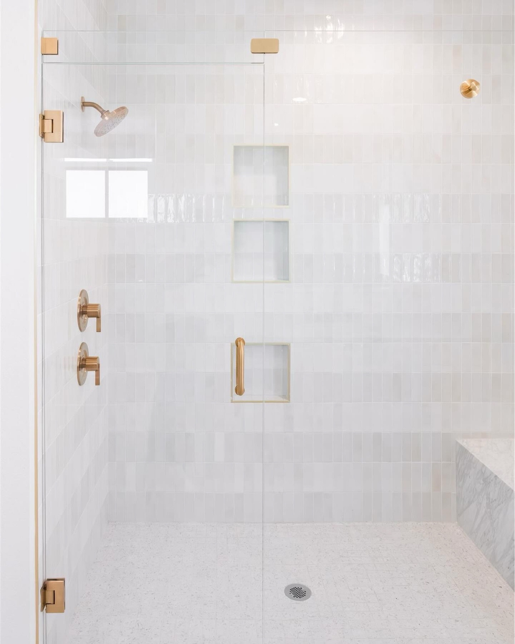 Bathroom shower tile in our home!

Tile 
Bathroom 
Shower 

#LTKFamily #LTKStyleTip #LTKHome