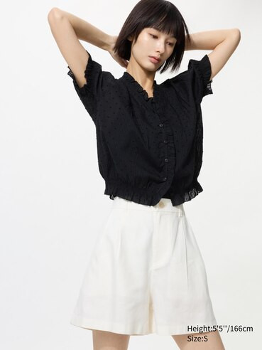 WOMEN'S LINEN COTTON SHORTS | UNIQLO AU | Uniqlo Australia