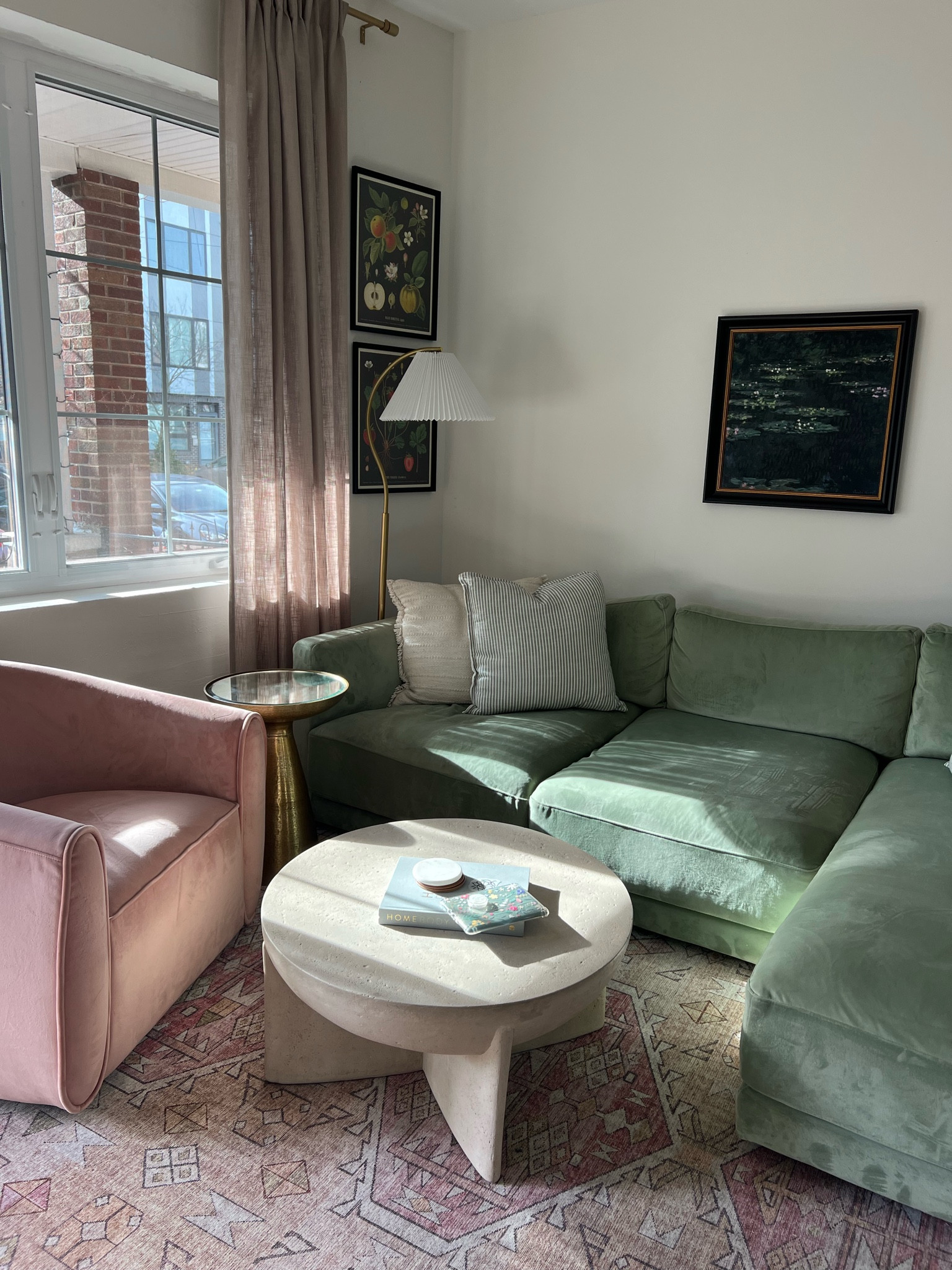 Love how my living room is coming together 💓 Sofa + chair are interior define! So comfortable + I would totally recommend. linked everything else I could! Prints are from ikea + tjmaxx 

#LTKSeasonal #LTKStyleTip #LTKHome