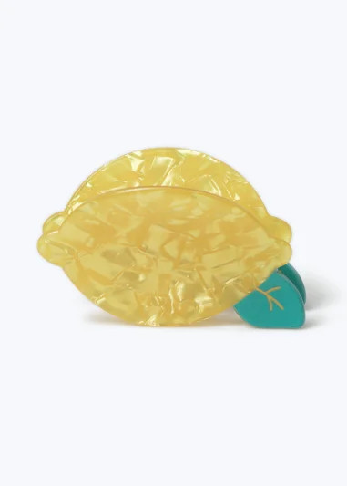 Muse Yellow Lemon Hair Claw Clip | Matalan (UK)