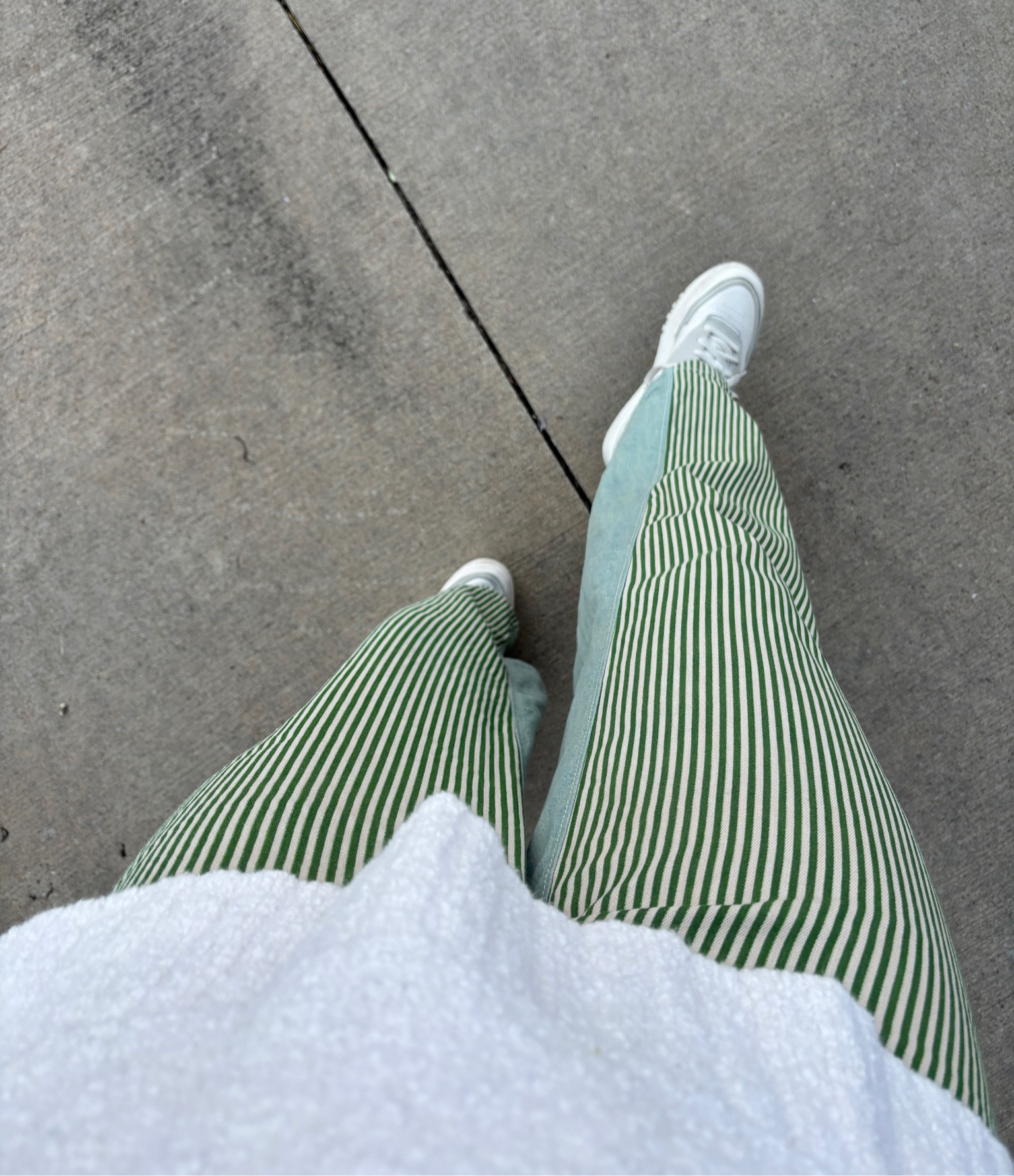a moment for the green stripes 🧚 the perfect fall free people pants—neutral enough to wear with lots of colors and super comfy. wearing a small!

#LTKSeasonal #LTKU #LTKGiftGuide