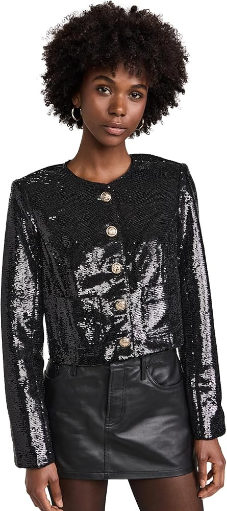 Cinq à Sept Women's Sequin Randi Jacket | Amazon (US)