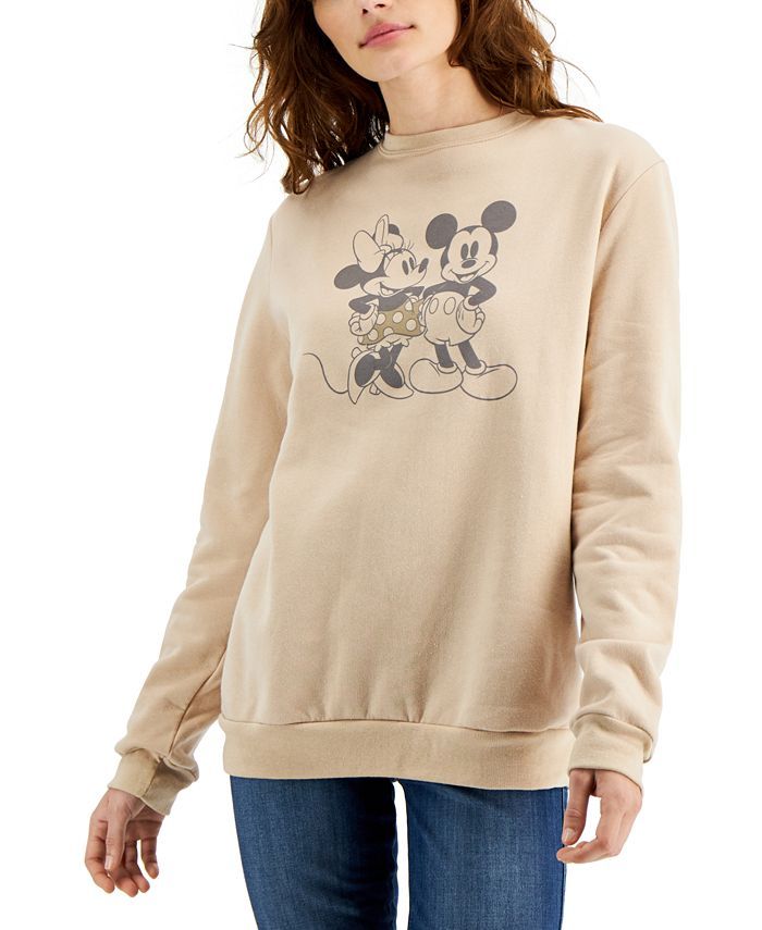 Disney Juniors' Mickey & Minnie Sweatshirt & Reviews - Tops - Juniors - Macy's | Macys (US)