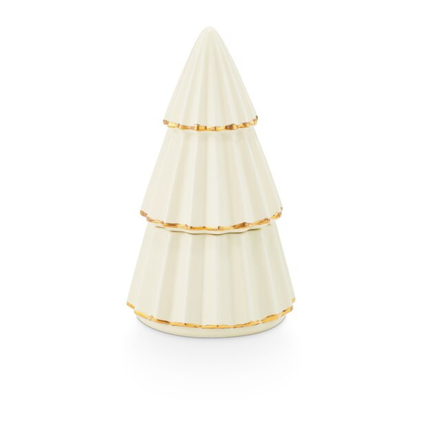 Cozy Cashmere Gilded Tree Candle | Indigo (CA)
