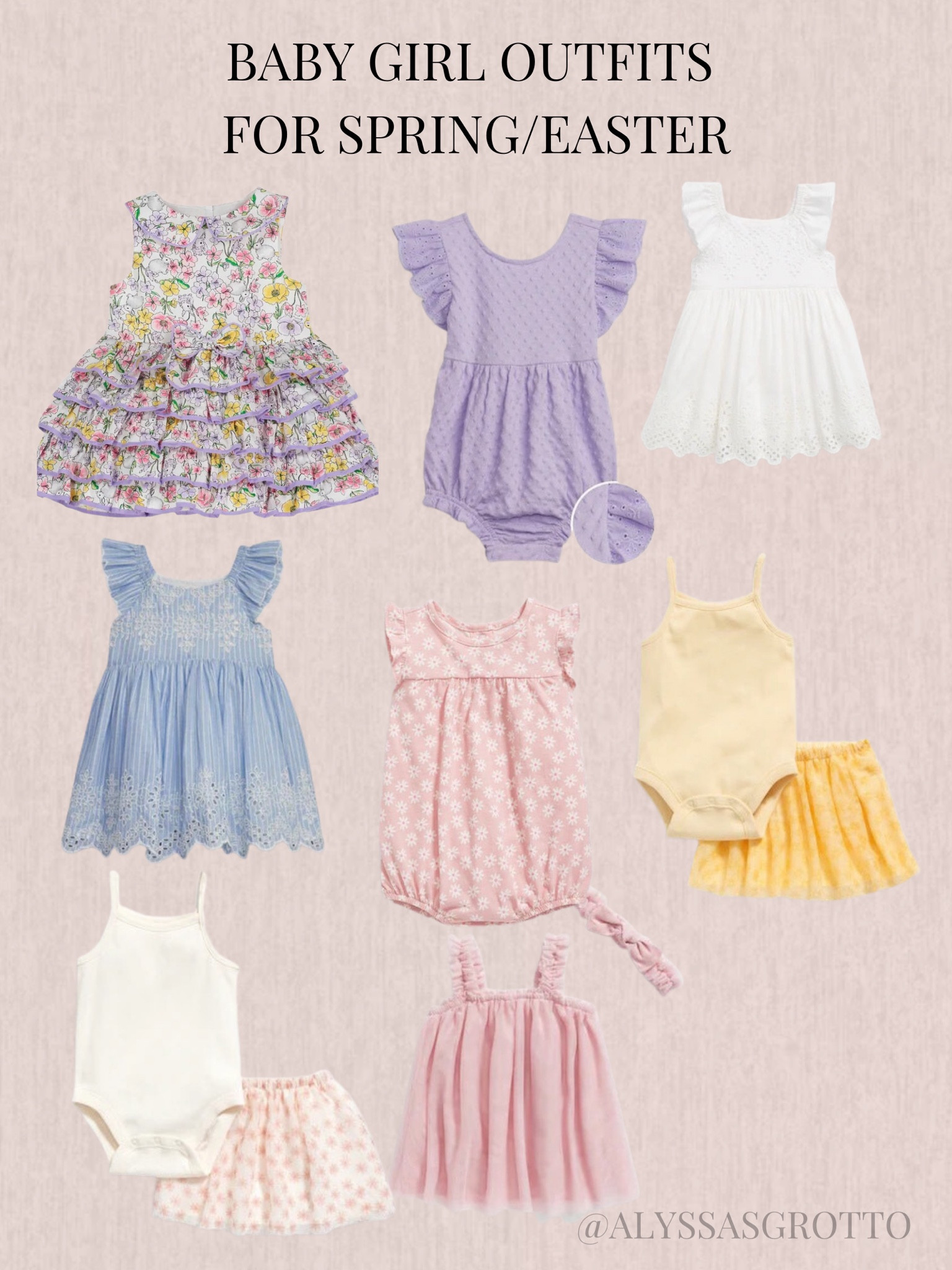 Baby outfits. Easter outfit. Baby dresses. Toddler dresses. Spring outfit 

#LTKkids #LTKSeasonal #LTKbaby