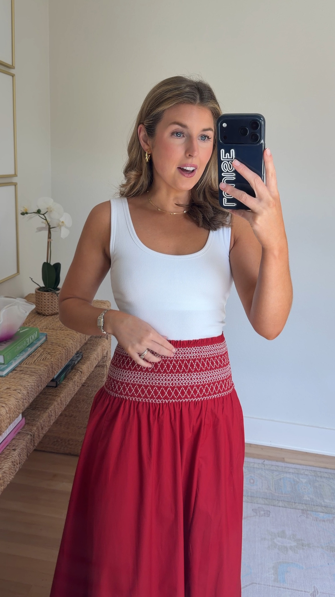 #AbercrombiePartner wearing a S in tank and skirt/dress! @abercrombie