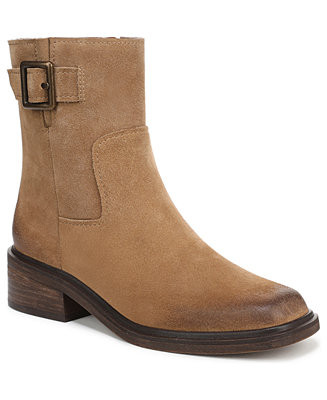Franco Sarto Women's Gillian Square Toe Zip Short Boots - Macy's | Macy's