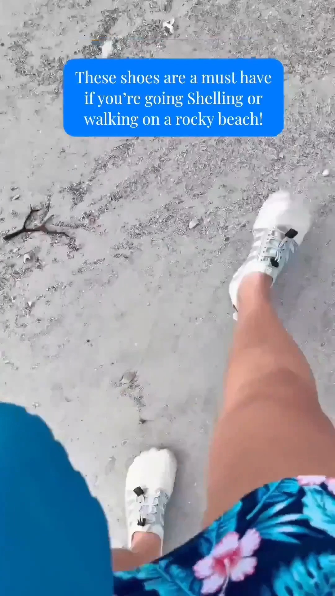 🐚These shoes are a must have if you’re going Shelling or walking on a rocky beach. They are AWESOME! 

🐚I’ve stepped on so many sharp shells and NONE have punctured these beach shoes. I’m so impressed!

🐚They are less than $20 and come in several colors too. I’m wearing a size 9. Elastic laces keep the shoes secure even when wet. Highly recommend!

#LTKSwim #LTKTravel #LTKSeasonal