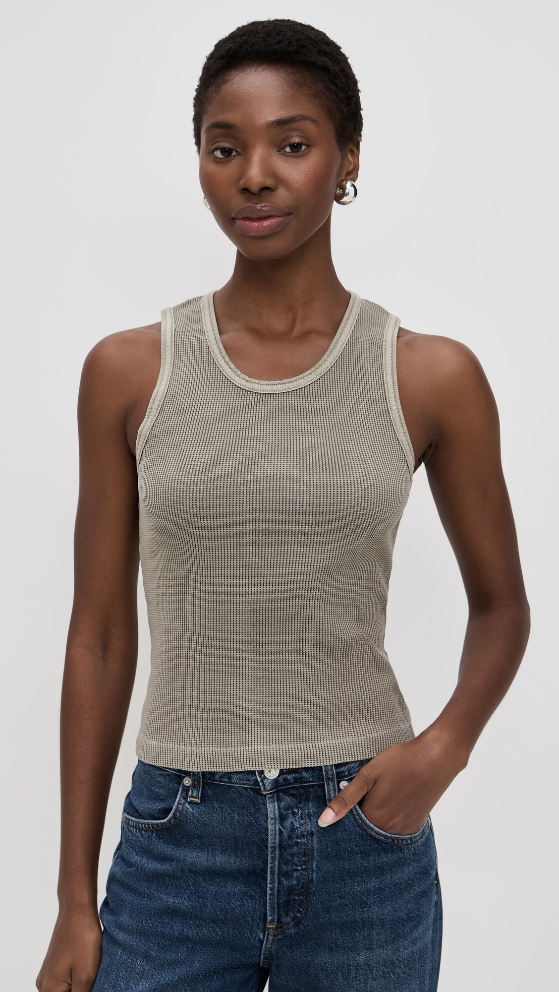 Inez Waffle Tank | Shopbop