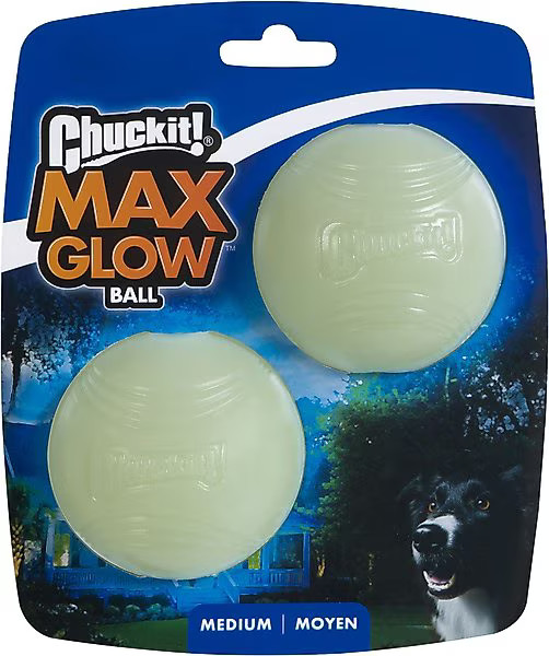 Chuckit! Max Glow Ball Dog Toy | Chewy.com