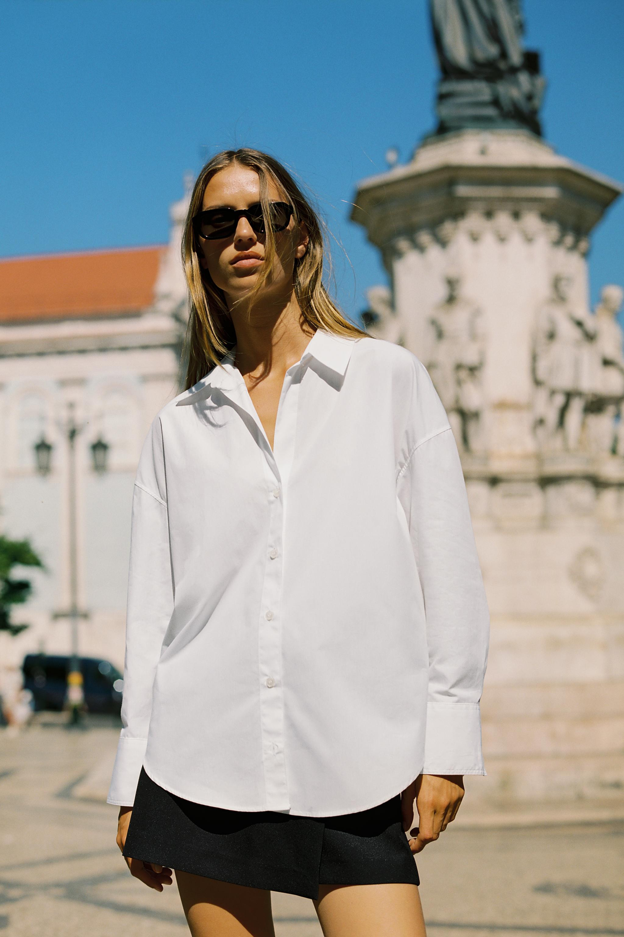 BASIC POPLIN SHIRT | Zara US