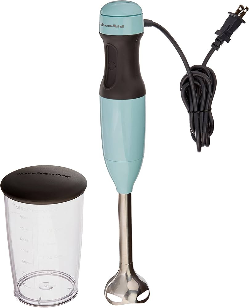 KitchenAid KHB1231IC 2-Speed Hand Blender, Ice, 8" | Amazon (US)