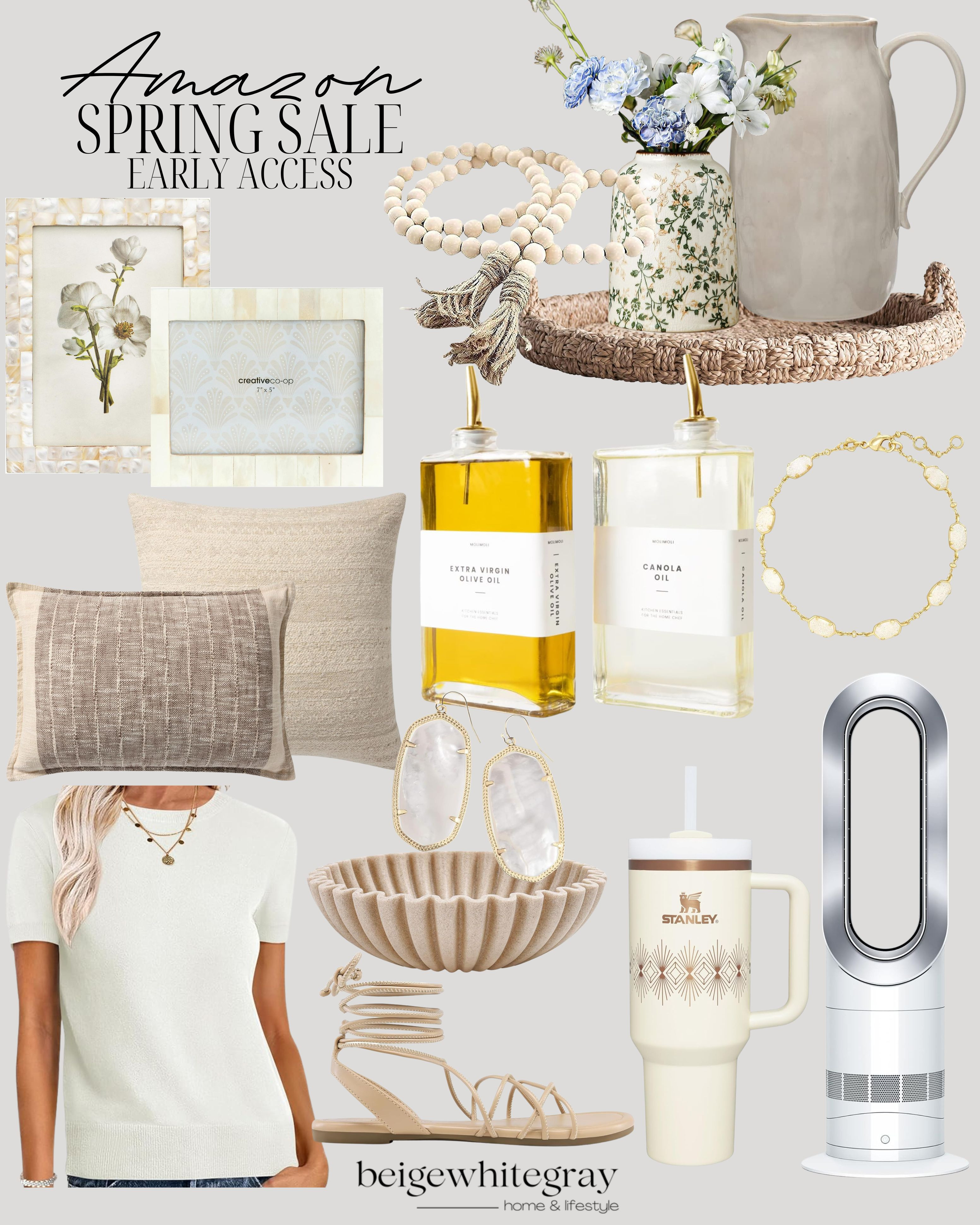 Amazon Early Access Spring Sale Finds!
Amazon Spring Sale / Amazon Sale / Amazon Daily Deals / Spring Home Decor / Spring Greenery / Faux Flower Arrangements / Fluted Vases / Decorative Trays / Light Linen Curtains / Pastel Throw Pillows / Spring Throw Pillows  / Textured Blankets / Woven Baskets / Fresh Floral Wreaths / Spring Greenery / Spring Stems / Ceramic Tableware / Soft Area Rugs / Glass Candle Holders / Rattan Decor Accents / Travertine Decor / Spring Scented Candles / Spring Framed Art /  Floral Art / Lightweight Bedding / Rustic Planters / Terracotta Pots / Seasonal Centerpieces / Minimalist Shelf Decor / Accent Mirrors / Open Weave Storage Baskets / Wood Bead Garlands / Decorative Bowls / Textured Vases / Marble Decorative Boxes / Marble Accents / Neutral Spring / Organic Modern Decor / Brass Candlestick Holders / Marble Decorative Boxes / Linen Accents / Woven Blanket Baskets / Floral Wallpaper / Scalloped Decor / Neutral Home Furniture / Living Room Furniture / Entryway Furniture / Bedroom Furniture / Linen Sofa / Neutral Accent Chairs / White Oak Coffee Table / Arched Cabinets / Fluted Furniture / 
 

 

#LTKSeasonal #LTKHome #LTKSaleAlert