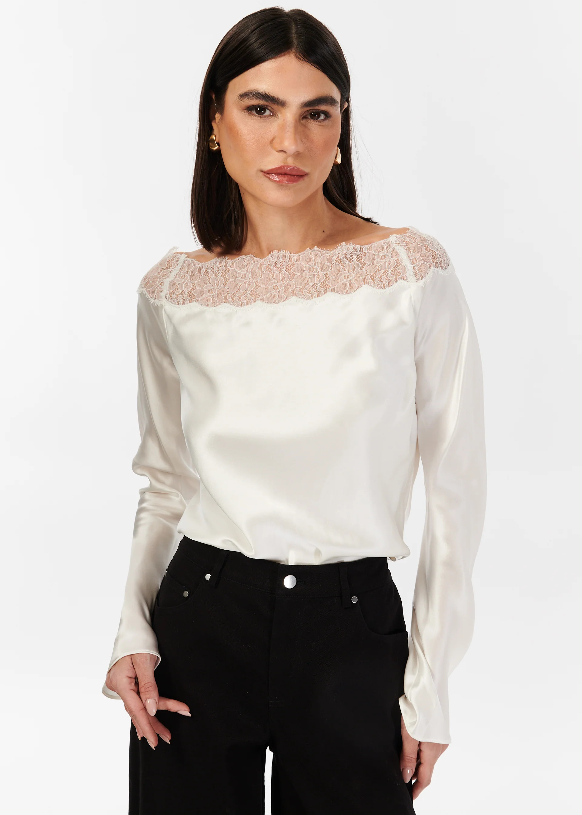 Safira Top White | CAMI NYC