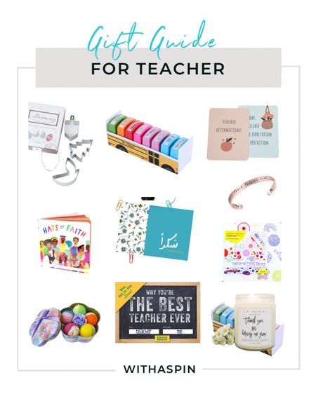 Thoughtful gifts for teachers. Choose the perfect teacher gift from this gift guide.

#LTKGiftGuide #LTKHoliday #LTKunder50