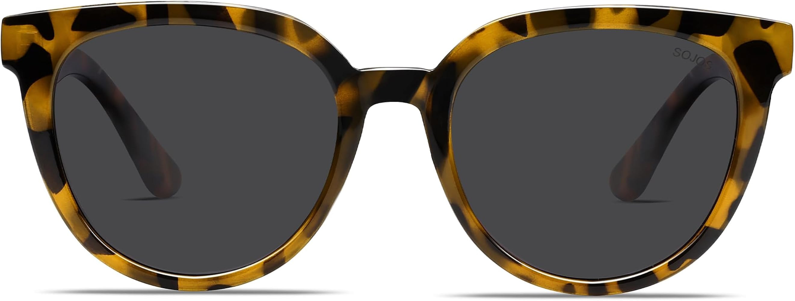 SOJOS Trendy Cat Eye Round Polarized Sunglasses for Women Fashion UV Protection Sunnies Sunglasse... | Amazon (US)