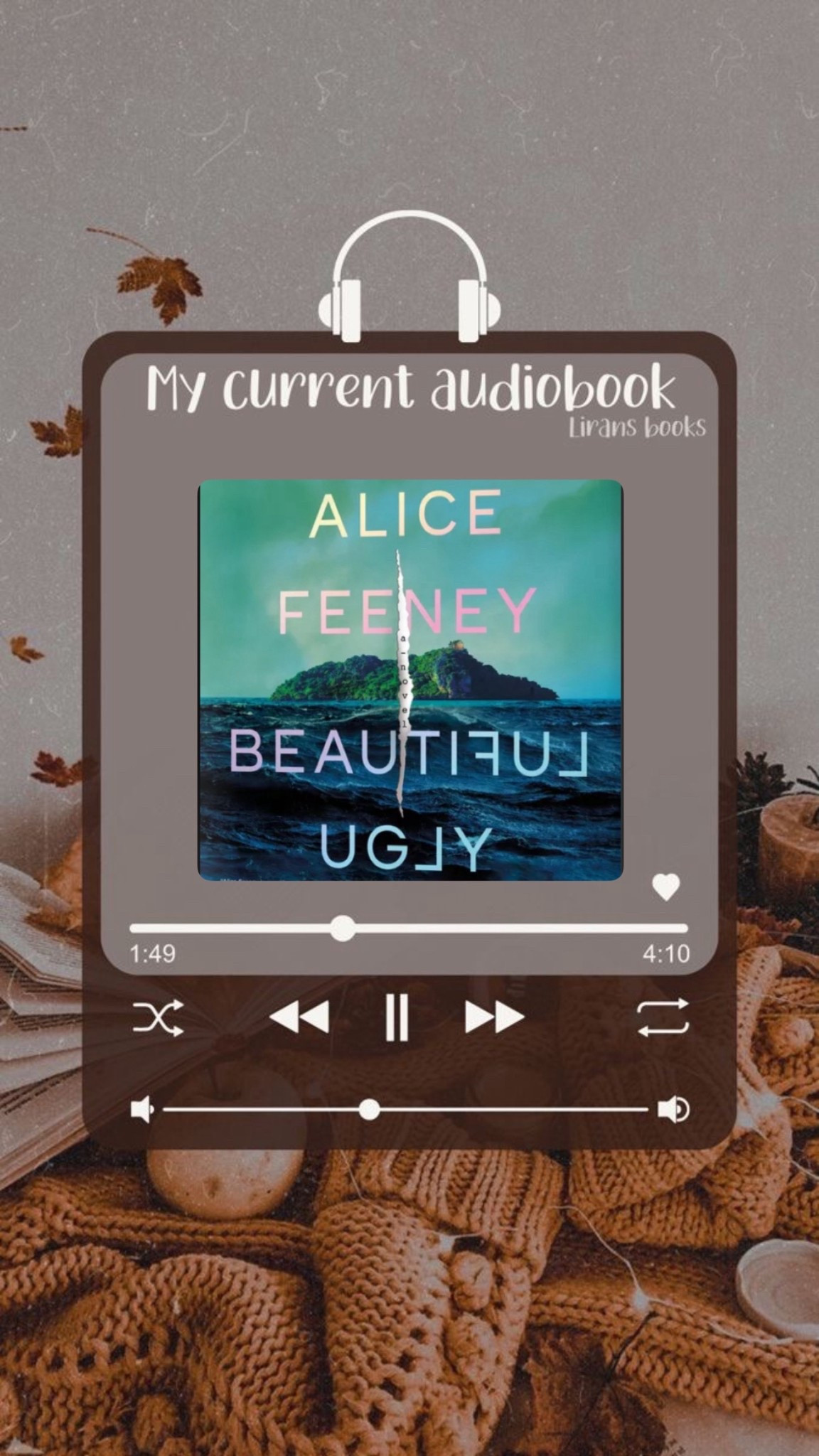 Current audiobook! 

#LTKHome