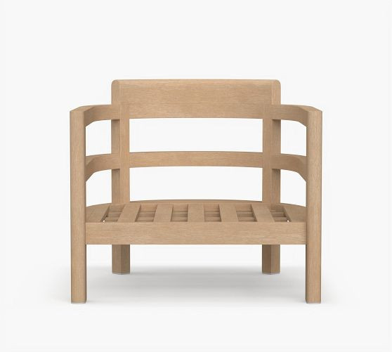 Woodside Outdoor Lounge Chair | Pottery Barn (US)