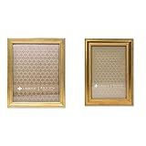 Lawrence Frames 536280 Sutter Gold 8x10 Picture Frame & Classic Bead Picture Frame, 4x6, Gold | Amazon (US)