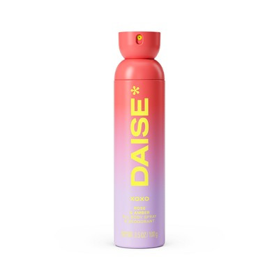 DAISE Full Body Deodorant Spray - XOXO - 3.5oz: Whole Body Use, Rose Scent | Target
