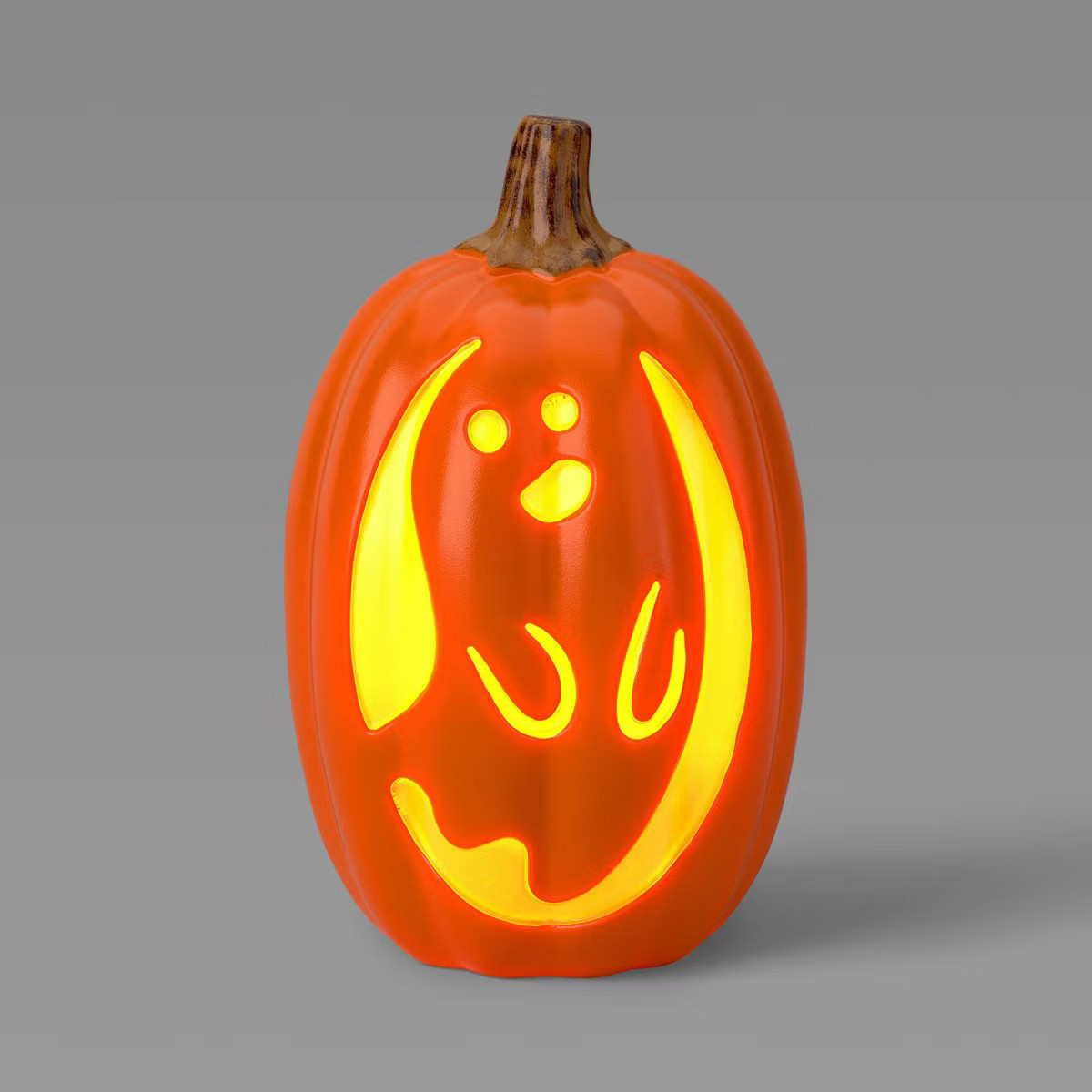 16" Lit Pumpkin Ghost with Timer Full Blow Mold Halloween Decorative Prop - Hyde and EEK! Boutiqu... | Target