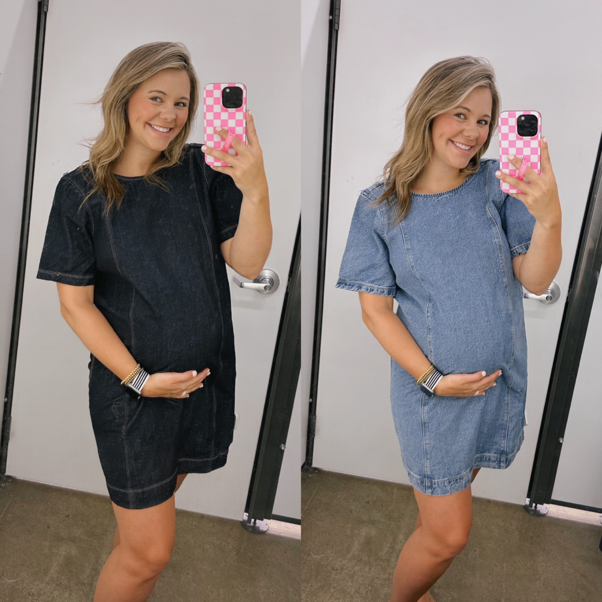 The cutest Oldnavy denim dress comes in 3 shades! 

#LTKFindsUnder50 #LTKBump #LTKStyleTip