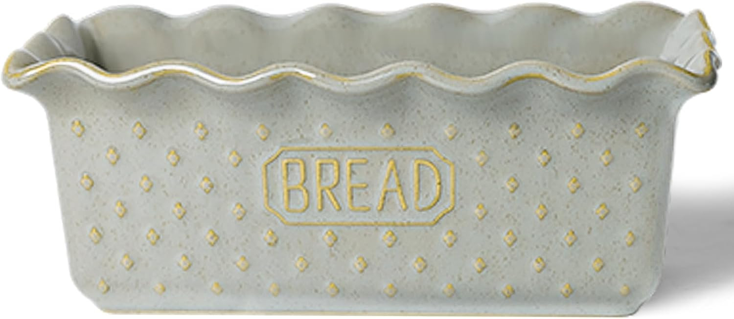 Ceramic Loaf Pan for Baking Bread, 9 x 5 Inch, Nonstick Bread Pans for Cooking, Microwave & Dishw... | Amazon (US)