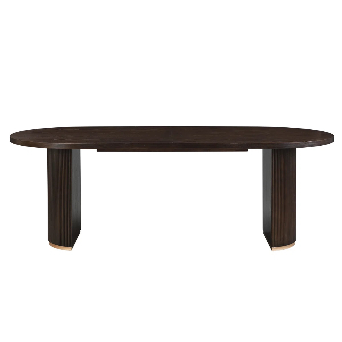 Krisslyn Oval Wood Dining Table With Double Pedestal Base | Wayfair North America