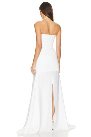 Alessandra Maxi Dress in Cream | Revolve Clothing (Global)