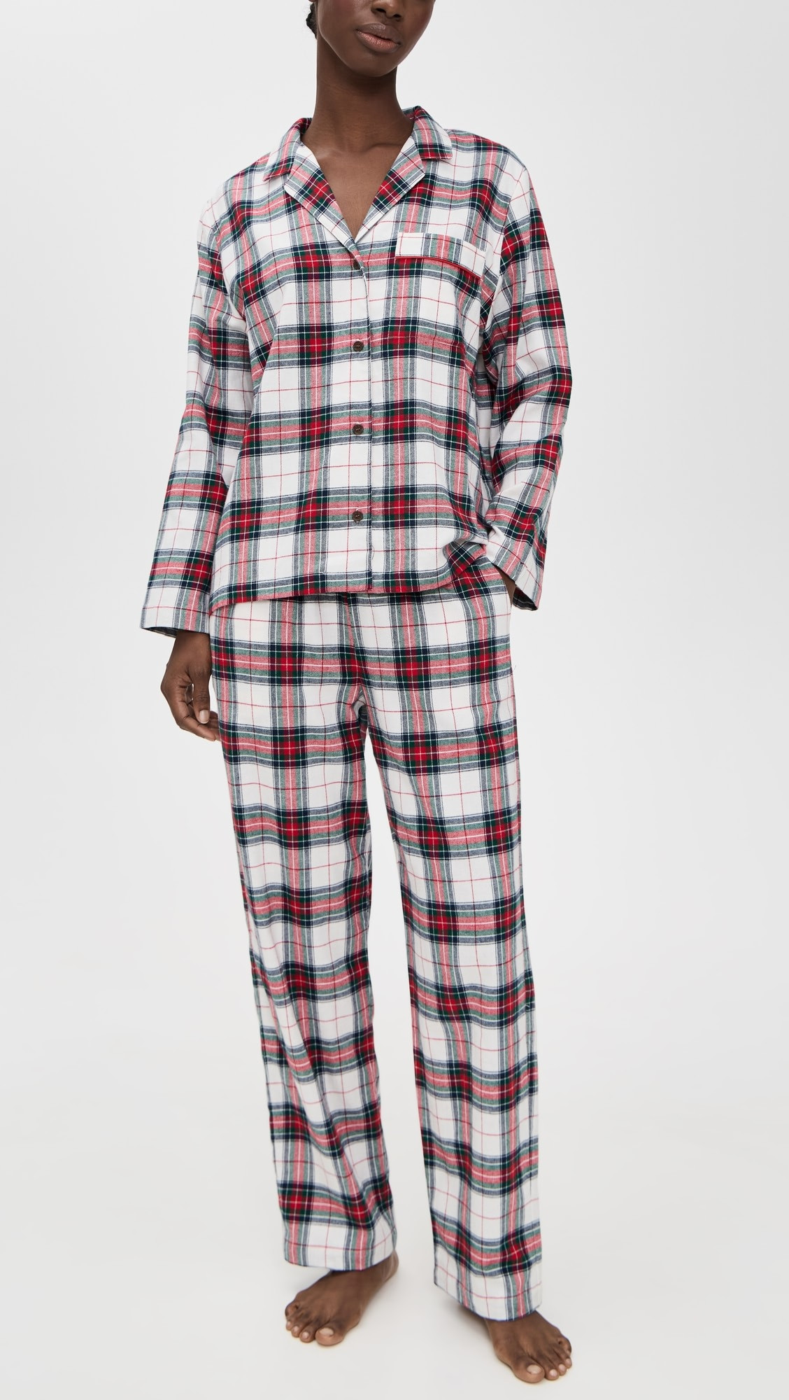 Flannel Long Pajama Set | Shopbop